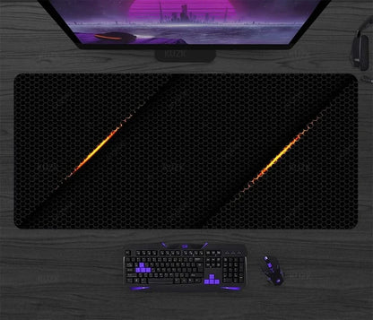 XL Gaming Mauspad – Große Schreibtischunterlage für Tastatur & Maus Setup