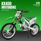 1:12 Maßstab Kawasaki KX450 Offroad-Motorrad Modellspielzeug aus Druckguss