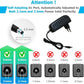 Universal 12V Power Adapter – 1A to 8A Charger for LED Lights and CCTV