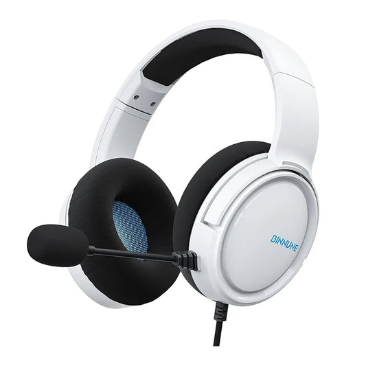 BINNUNE Wired Gaming Headset with Mic for PS4, PS5, Xbox, PC & Switch