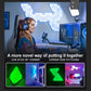 Superdünne WIFI Bluetooth USB LED Dreiecksleuchte – Smarte Wandleuchte
