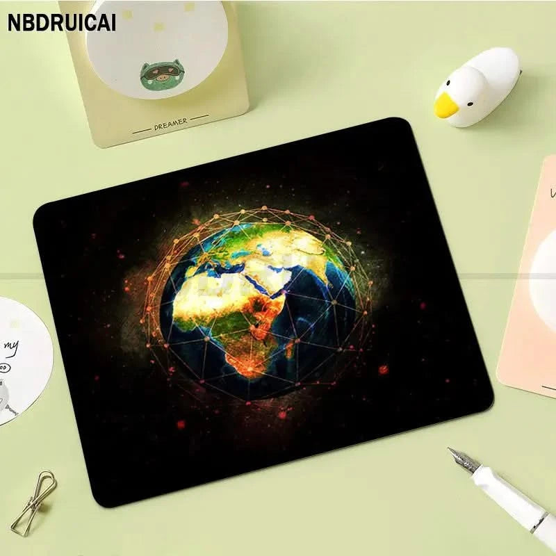 W-World M-Map XL Gaming Mouse Pad with Locking Edge | Perfect Gift