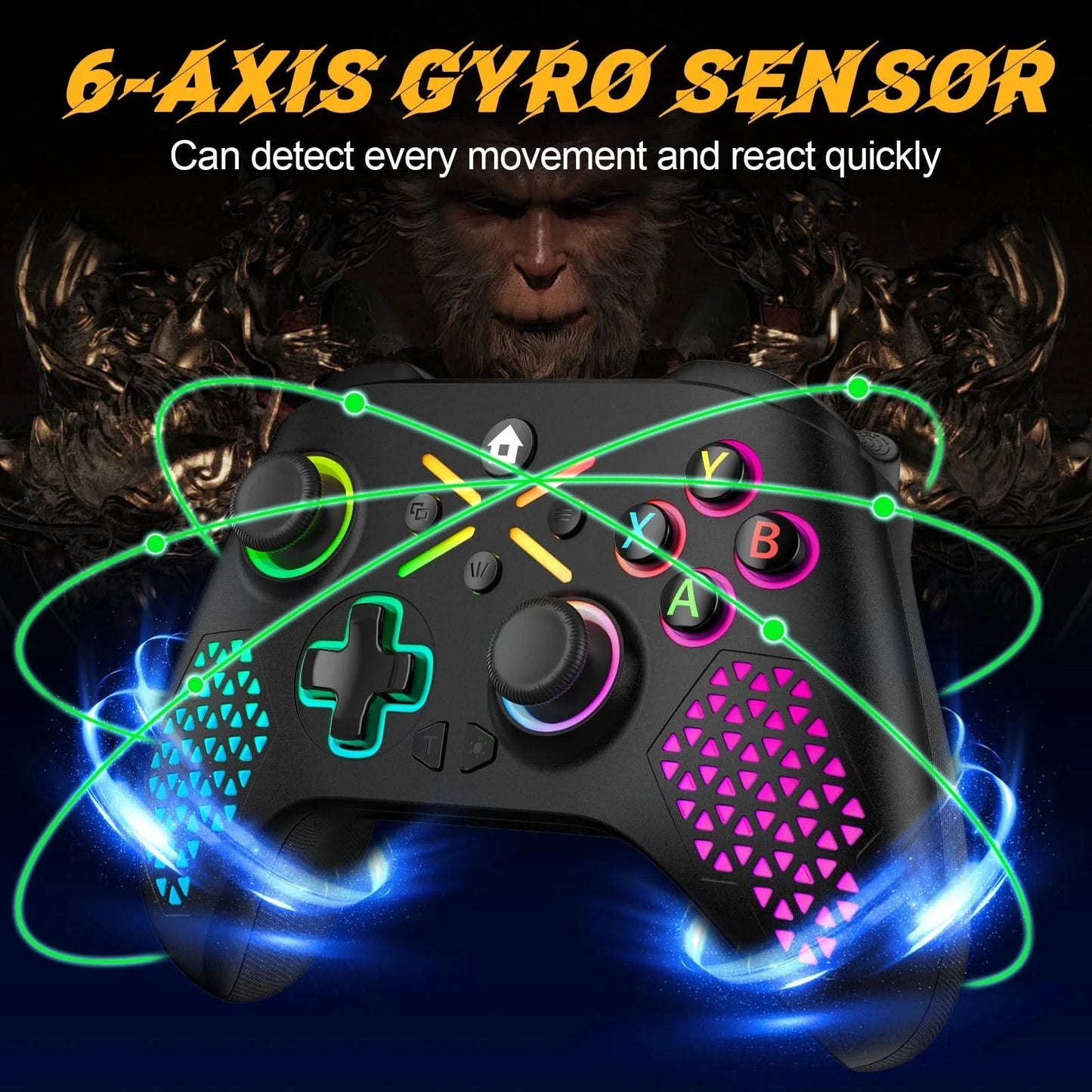 Xbox Wireless Controller - Compatible Series X/S/One, Gyro Sensor