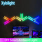 RGB Intelligente Spleiß-Wandleuchte – DIY Sprachsteuerungs-Atmosphärenlampe