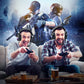 ONIKUMA K8 RGB Gaming-Headset – Surround-Sound-Kabelkopfhörer mit Mikrofon