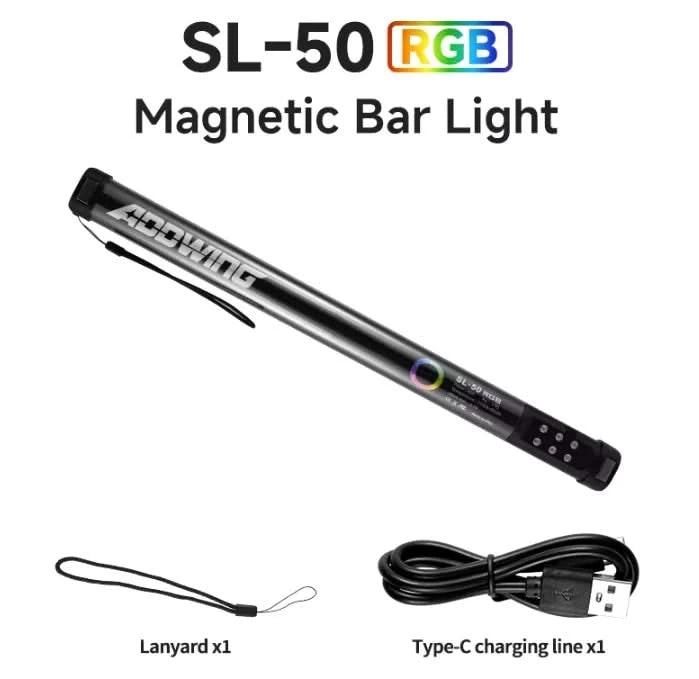MIAOTU Handheld RGB Light Wand – 30CM LED Photography and Studio Light Stick