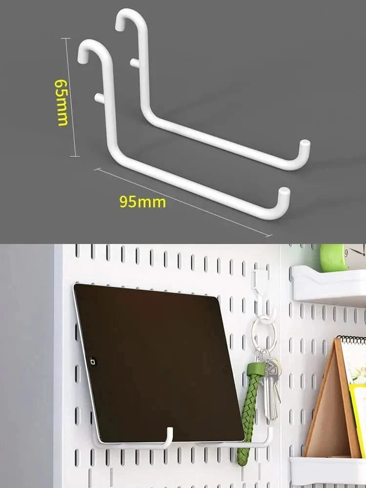 Wall-Mounted No-Punch Hole Board for Study, Living & Gaming Rooms