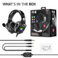 ONIKUMA K8 RGB Gaming-Headset – Surround-Sound-Kabelkopfhörer mit Mikrofon