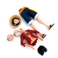 28cm Luffy Gesichtswechsel Actionfigur – One Piece Anime Spielzeug