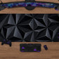 XL Gaming Mauspad – Große Schreibtischunterlage für Tastatur & Maus Setup