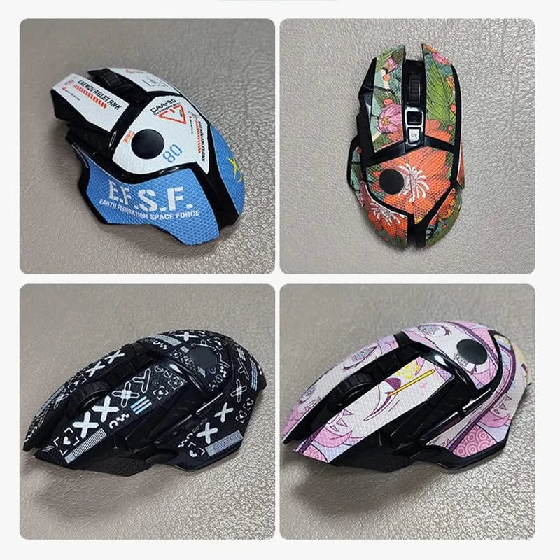 Mouse Grip Tape for Logitech G502 HERO - Sweat-Absorbent & Anti-Slip