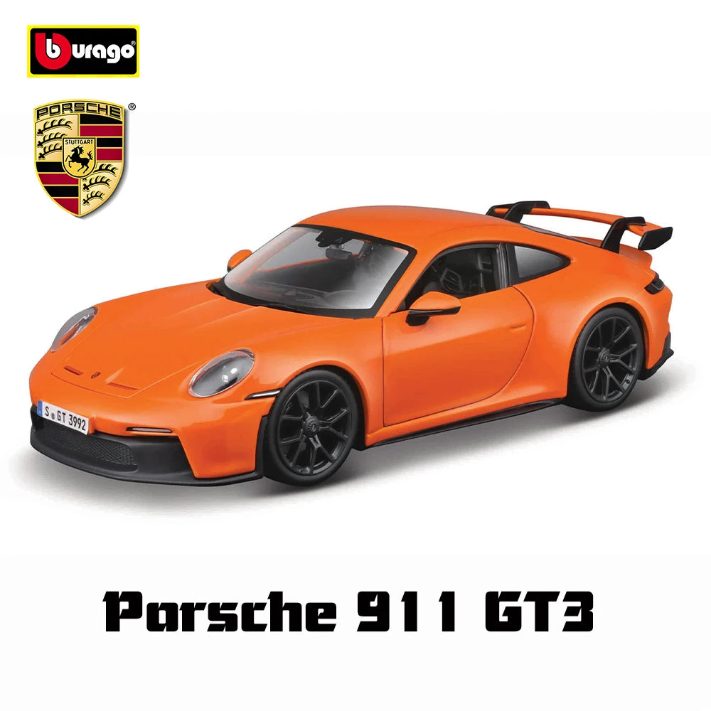 Bburago 1:24 Porsche 963 – Diecast Alloy Racing Car Model, Luxury Gift