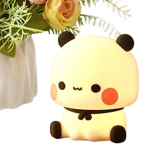 Bear Panda BubuAndDudu LED Night Light - Cute Cartoon Bedroom Lamp