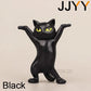 JJYY Katzenstatuen Stifthalter - Niedliche Tier Desktop Dekoration