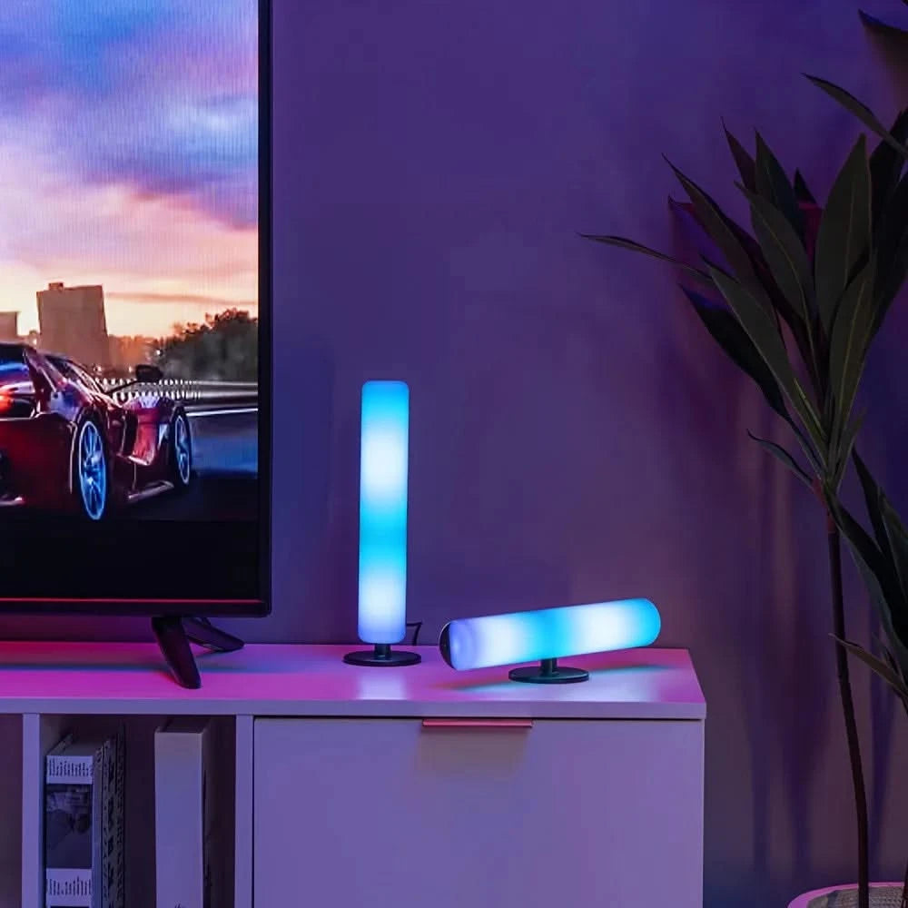 RGB Music Rhythm Light Bar – USB Rechargeable Sound Reactive LED Light Display
