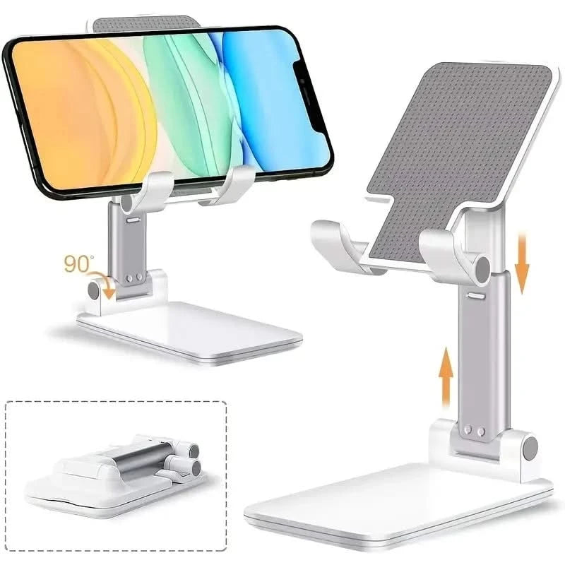 Adjustable Desk Phone Stand – Universal Holder for iPhone, iPad, Xiaomi & Smartphones