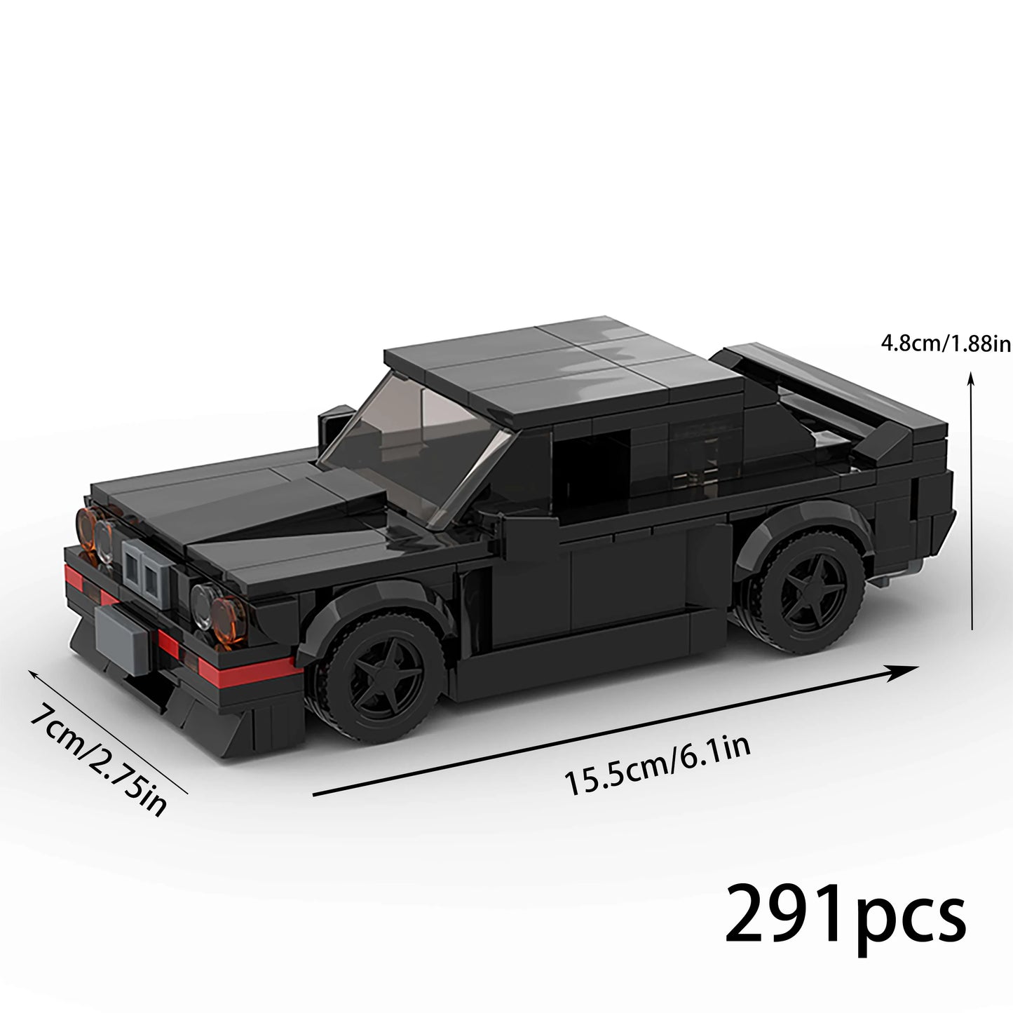 Sports Car Racing Puzzle – Educational Assembly Building Block Toy for Kids