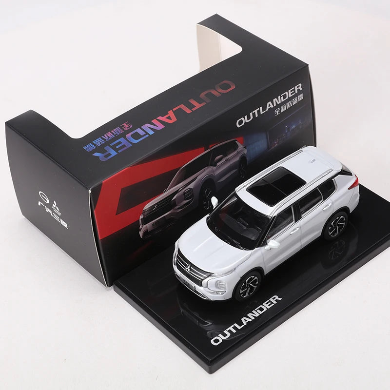 On sale 1:43 Outlander SUV Black/White Alloy Model Car