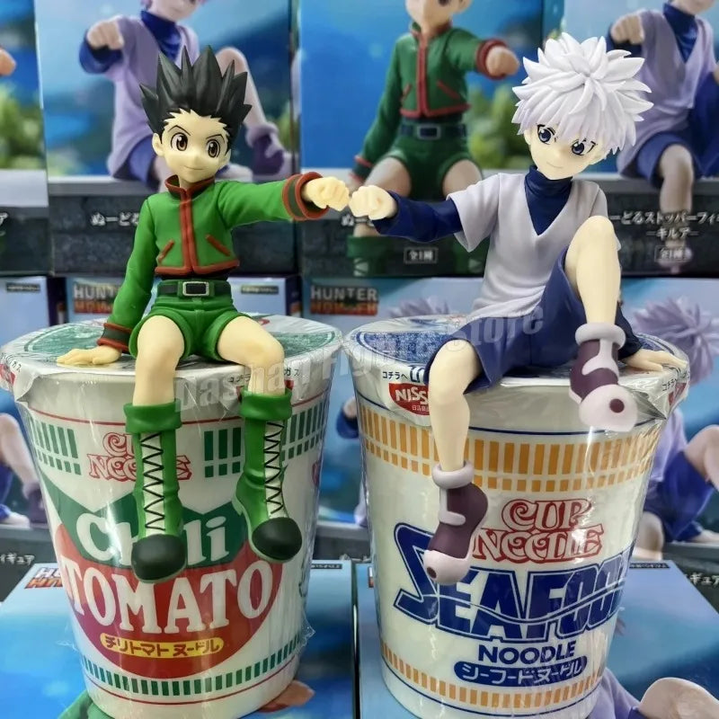 Hunter×Hunter Gon & Killua Action Figure Noodle Stopper Model Toy