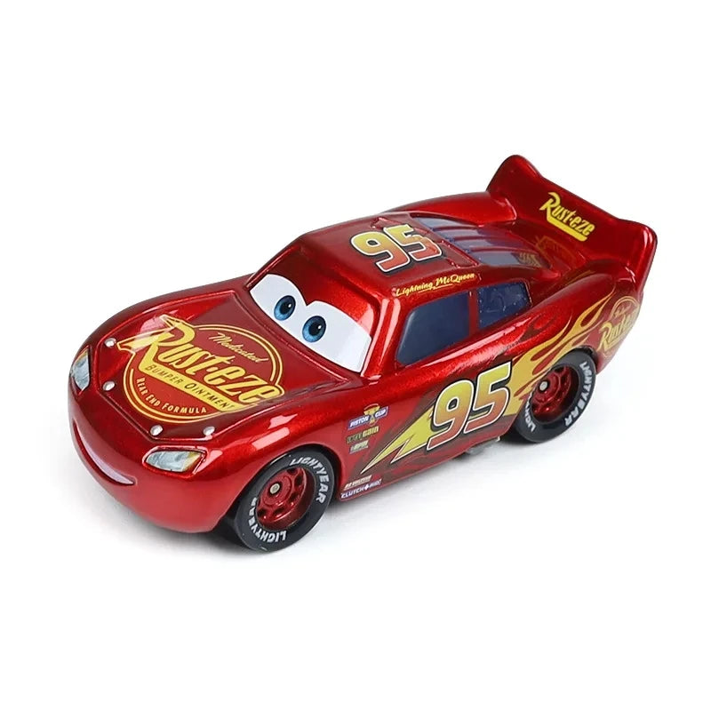 Disney Pixar Cars 2 3 Lightning McQueen 1:55 Diecast Alloy Car Toy