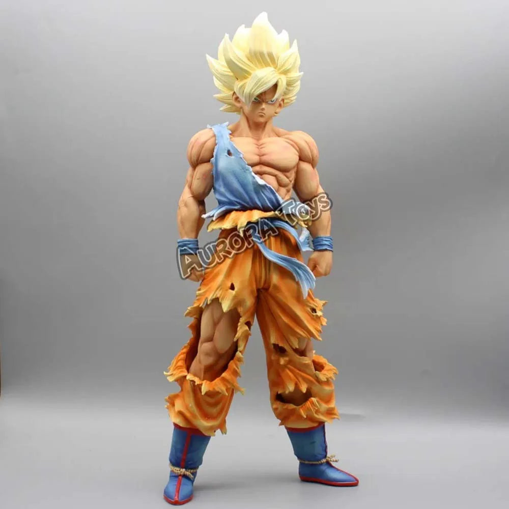 28cm Dragon Ball Goku Super Saiyan PVC Action Figure - Collectible Toy