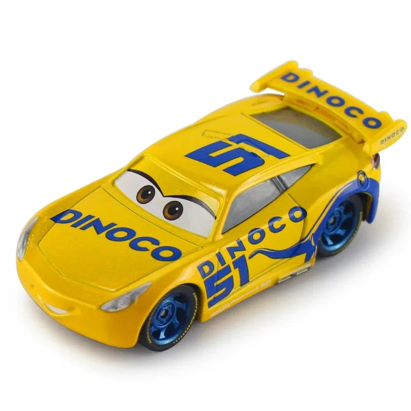Disney Pixar Cars 2 3 Lightning McQueen 1:55 Diecast Alloy Car Toy