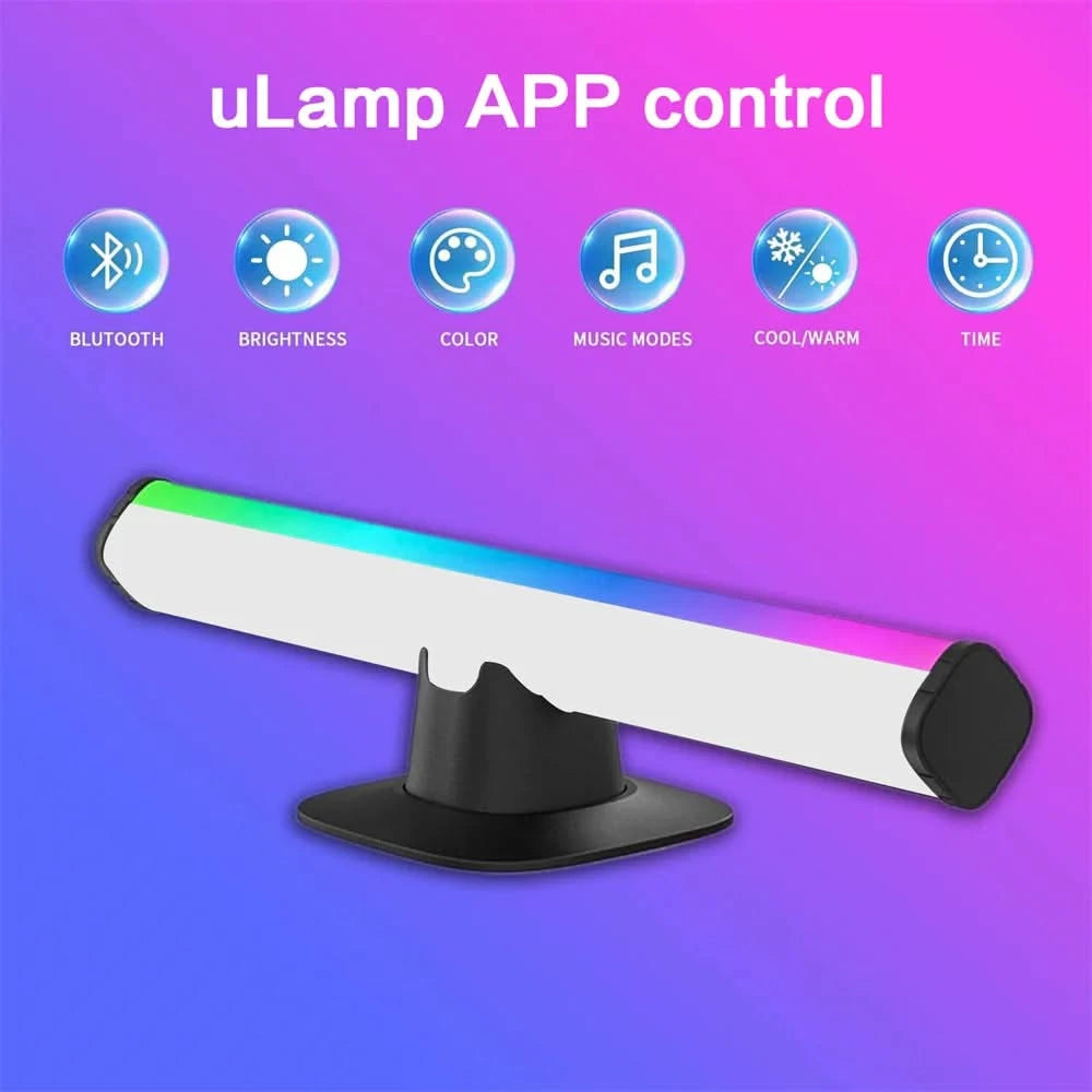 Wiscolor Smart RGB Pickup Light – Music Rhythm Gaming Table Lamp