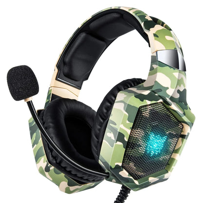 ONIKUMA K8 RGB Gaming-Headset – Surround-Sound-Kabelkopfhörer mit Mikrofon