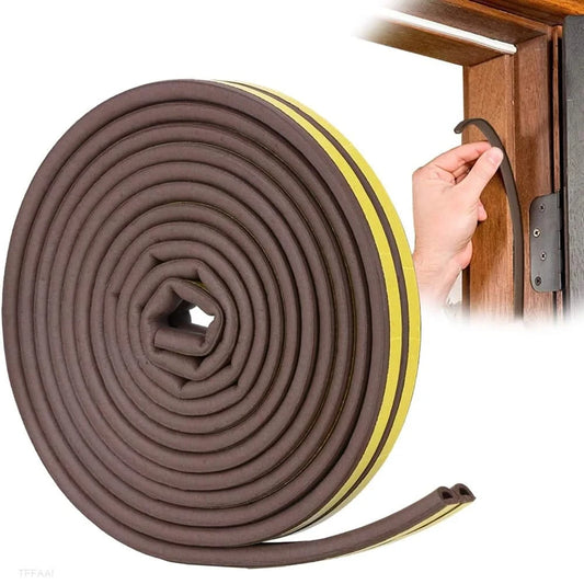 Self-Adhesive Acoustic Rubber Foam Door Insulation Seal Strip Weatherstrip