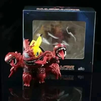 Anime figure Pokemon Pikachu COS Venom model figure car decoration