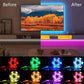 Bluetooth LED Strip Lights – RGB TV Backlights & Home Decor Lighting