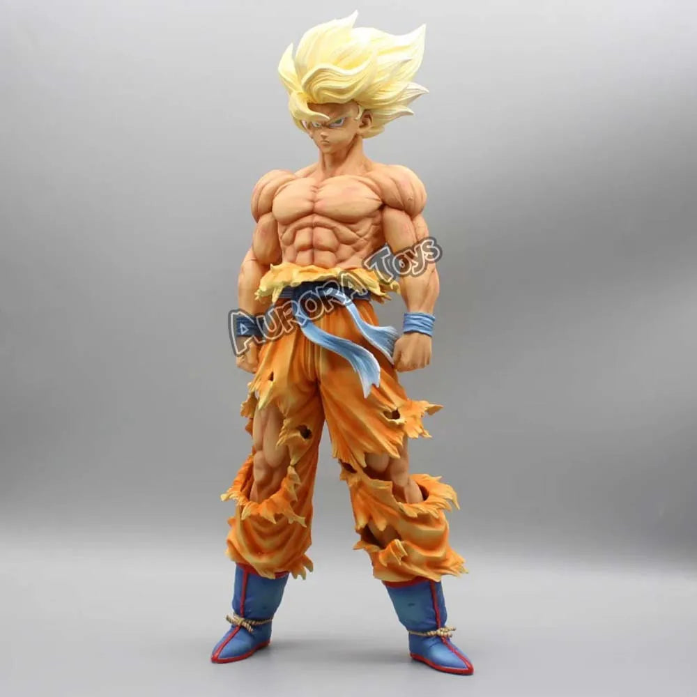 28cm Dragon Ball Goku Super Saiyan PVC Action Figure - Collectible Toy