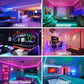 USB RGB LED Strip Lights – APP Controlled Color-Changing Tape Light for Home Decor