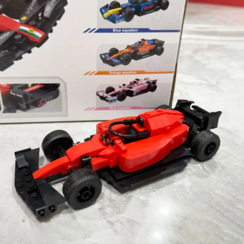 City F1 Formula 1 Race Car – DIY Sports Car Speed Champions Building Blocks