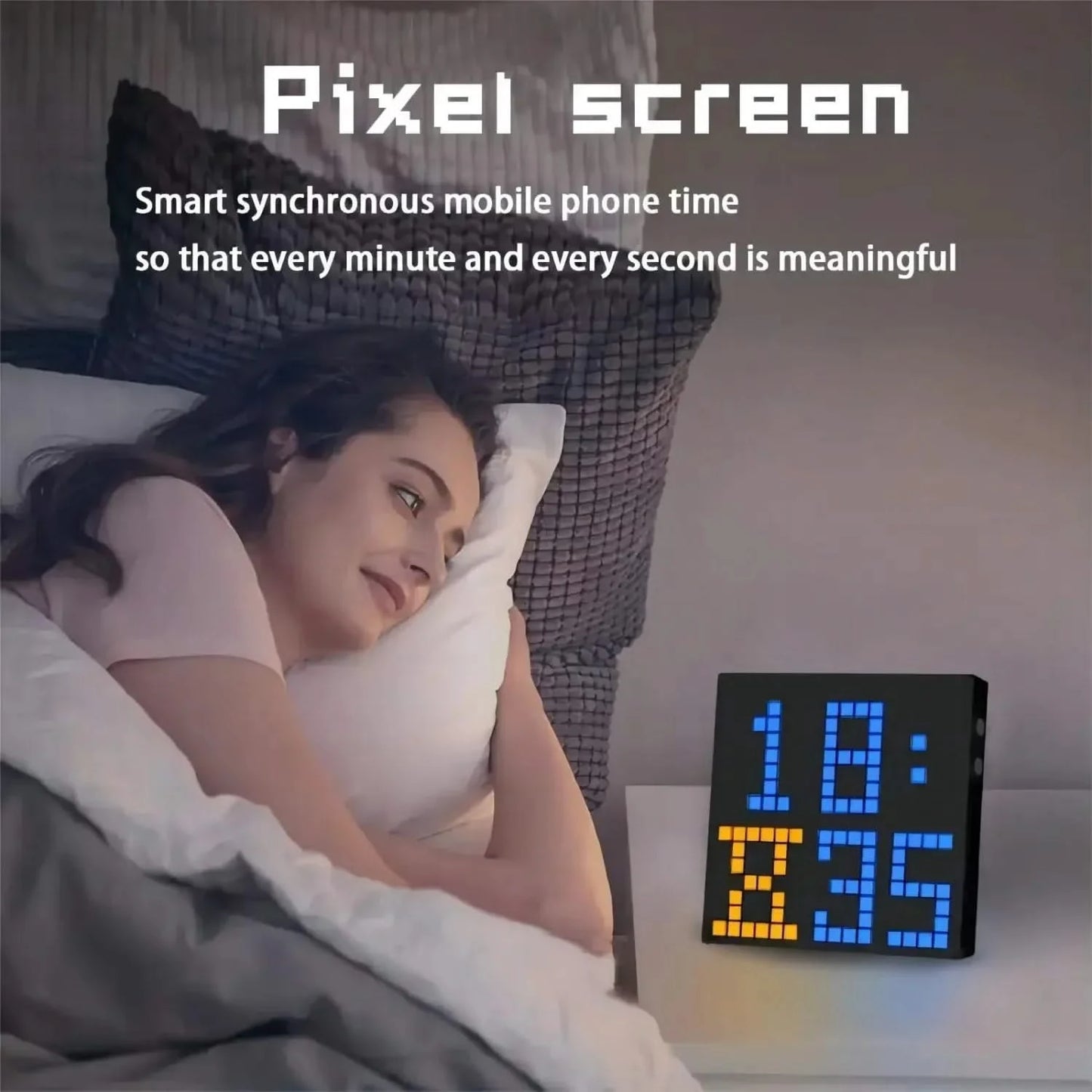 LED Pixel Matrix Smart Display 64x64 RGB Panel – DIY Art & Room Decor