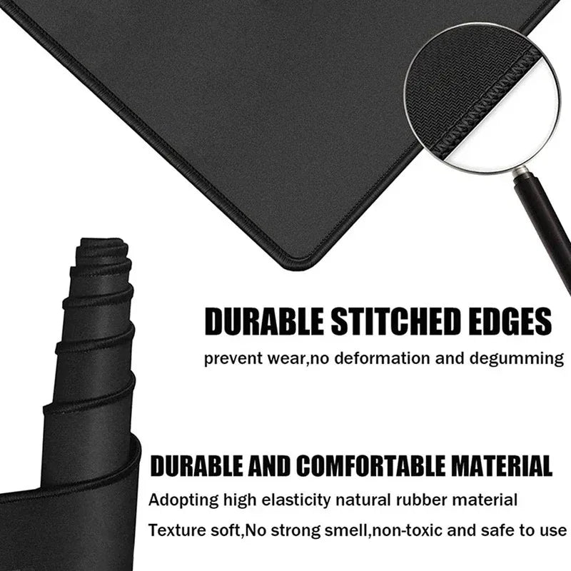 800x400 Minimalist Mouse Pad – Large Non-Slip Desk Mat
