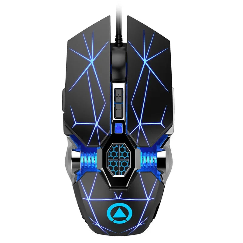 Professional Gaming Mouse - 3200DPI, 7 Buttons, Backlit & Silent