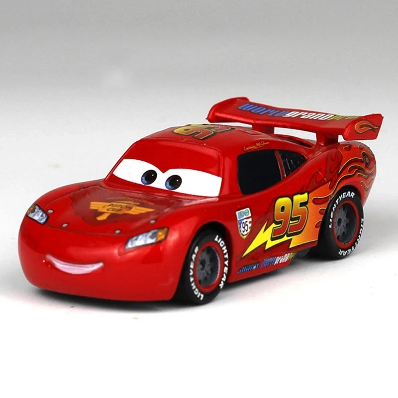 Disney Pixar Cars 2 3 Lightning McQueen 1:55 Diecast Alloy Car Toy