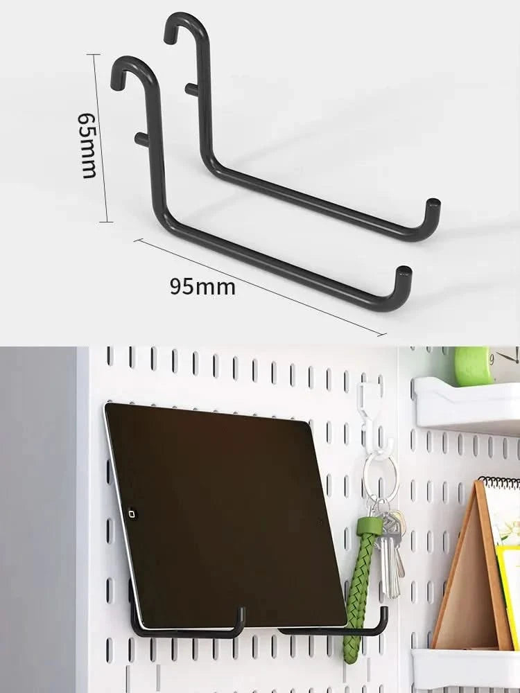 Wall-Mounted No-Punch Storage Board for Gaming Room, Study, Living Room