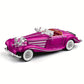 1:24 500K Vintage Cabriolet – Modellauto aus Metall mit Sound & Licht