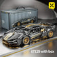 Black & Golden Racing Car – Technology Building Blocks Sports Car Model