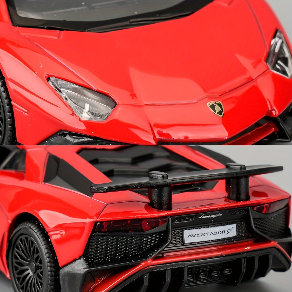 RMZCITY 1:36 Aventador LP700-4 Die-Cast Car Model – Pull Back Toy for Kids