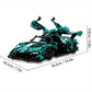 Sports Car Building Blocks Kit – 1:14 Scale DIY Racing Car for Adults & Collectors