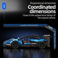 Deluxe Sports Car Building Block Set – Easy Assembly Model Kit, Ideal Gift for All Occasions