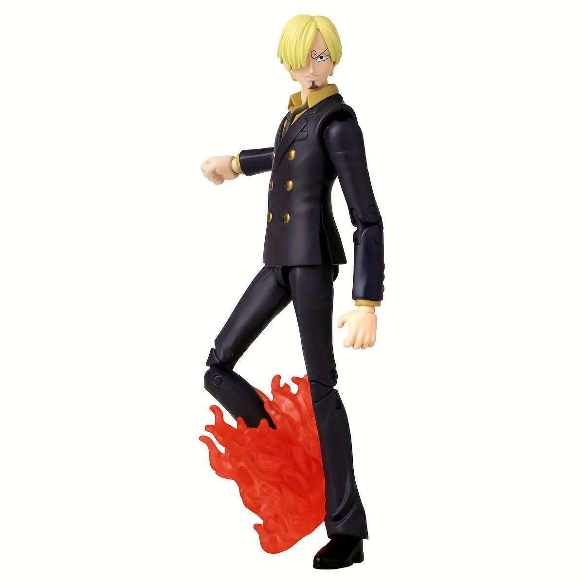 BANDAI One Piece Sanji Anime Figure - Movable Doll Model for Fans