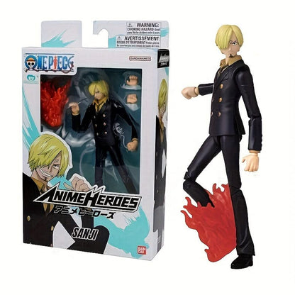 BANDAI One Piece Sanji Anime Figur - Bewegliches Puppenmodell für Fans