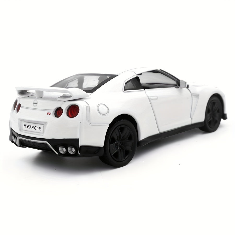 1:36 Alloy Nissan GT-R (R35) Sports Car Model – Die-Cast Toy with Return Force