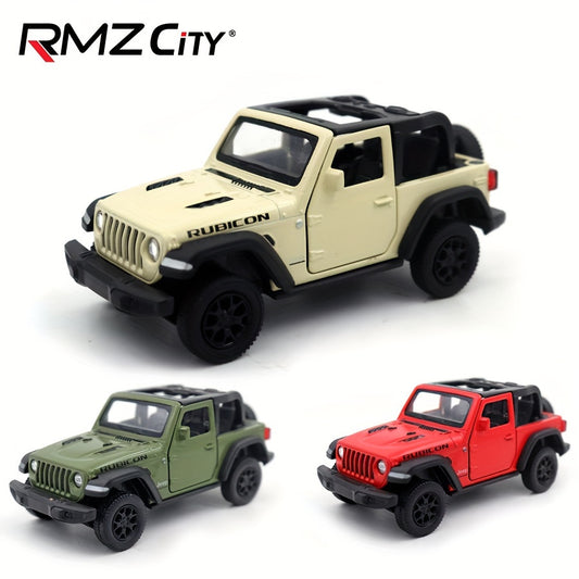 1:36 Golden Convertible Off-Road Vehicle Model – Pull-Back Toy Car Ornament