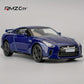 RMZCITY 1/36 Nissan GT-R Modellauto aus Legierung für Kinder – Rückziehfunktion, Blau