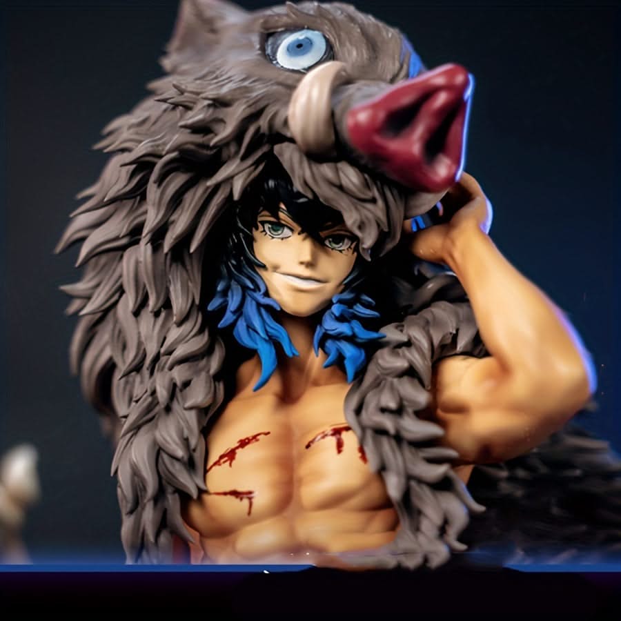 Bandai Demon Slayer Inosuke Figure – PVC Collectible for Fans